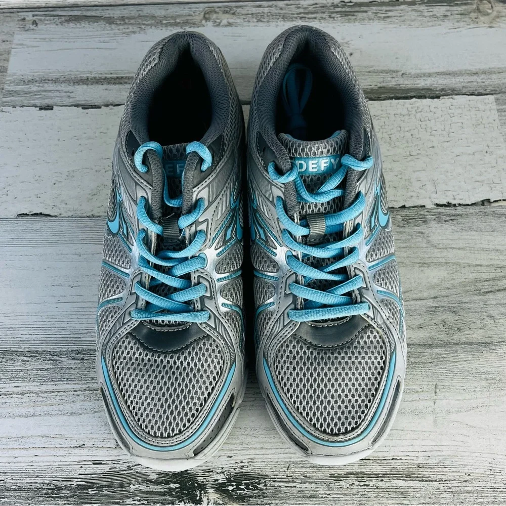 GDEFY Gravity Defyer Women’s Comfort Walking Sneakers Size 9 Low Top Lace Up - Picture 4 of 10